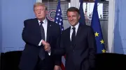 Kraftloser Handschlag: Trump enttäuscht Macron beim G7-Treffen