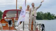 Kunst-Society feiert Traumhochzeit: Halina von Kempski und Sebastian Baden sagen Ja