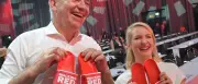 Linke startet Parteitag: Sozialprotest und Nahost-Streit