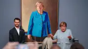 Merkel-Porträt für Kanzleramt: Gemälde ohne Raute im Bode-Museum