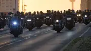 Motorrad-Korso der Bandidos: 130 Rocker demonstrieren in Berlin gegen Kuttenverbot