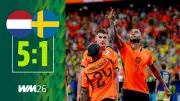Niederlande besiegen Schweden klar im zweiten WM-Gruppenspiel