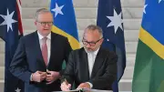 Salomonen kündigen Sicherheitsabkommen mit China