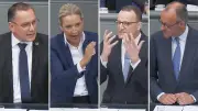 Schrei-Debatte im Bundestag: Streit um Putin und AfD nach Merz-Rede