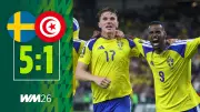 Schweden feiert Auftaktsieg gegen Tunesien bei der WM
