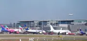 Sicherheitskontrolle am Hamburger Flughafen wieder geöffnet