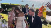 Ski-Star Miha Hrobat heiratet Lana Petek am Mittelmeer