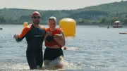 Special Olympics: Abkühlung im Freiwasser bei 30 Grad
