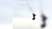 Spidercam-Schock bei Länderspiel: Seil reißt plötzlich