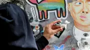 Street-Art in Berlin: Fuchsjagd macht glücklich