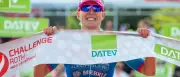 Triathlon-Star Bleymehl: Weltklasse als dreifache Mutter in Roth