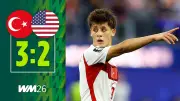 Türkei feiert Last-Minute-Sieg gegen USA durch Gülers Tunnel
