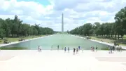 Trumps Millionen-Renovierung am Lincoln Memorial: Farbe blättert ab
