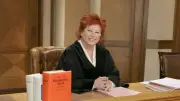 TV-Richterin Barbara Salesch beim Tag der offenen Tür im Justizministerium