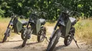 Ukraine setzt leise E-Motorräder Wolfstorm an der Front ein