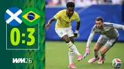 WM 2026: Vini Jr. jubelt über Tor-Geschenk gegen Schottland