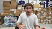 YouTuber findet Adidas-Schatz im Container: 110.000 Euro Wert