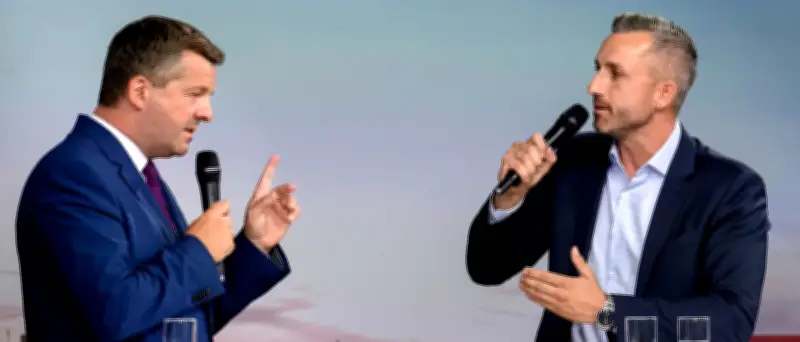 Wahlforum in Magdeburg: Hitzige Debatte zwischen CDU und AfD vor Landtagswahl