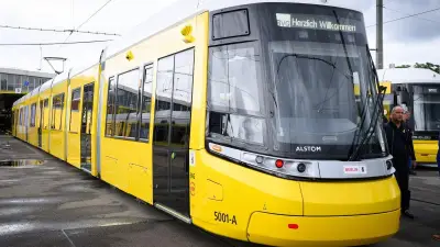 50-Meter-Urbanliner: Berlins Superlange Tram startet Mitte Juli