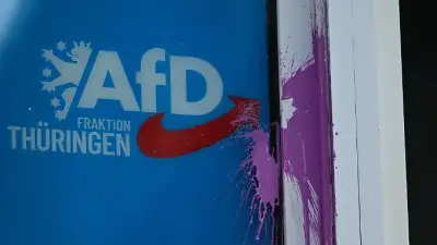 92 Angriffe auf Abgeordnetenbüros in Thüringen im Jahr 2025