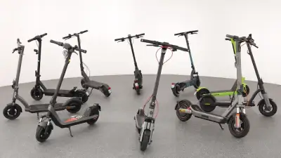 ADAC testet zehn E-Kickscooter: Sieben gut, zwei mit Lenkerbruch