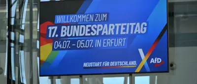 AfD-Parteitag in Erfurt: Proteste, Polizei-Großeinsatz und Vorstandsneuwahl