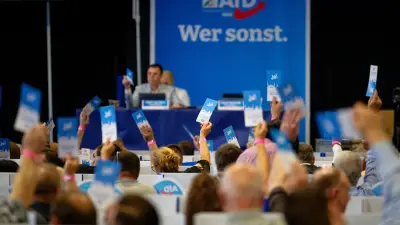 AfD-Parteitag in Marl: Machtkampf eskaliert, Weidel-Lager verlässt Saal