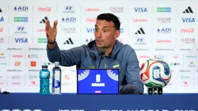 Argentinien-Coach Scaloni liefert sich Schlagabtausch mit Journalist