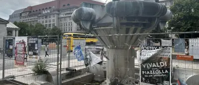 Blumenbeete statt Brunnen: Grüne Lösung für KaDeWe-Platz