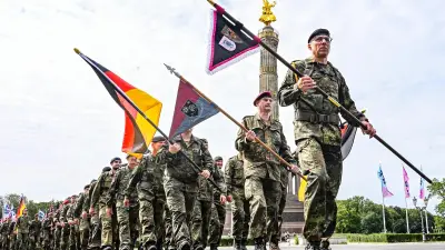 Bundeswehr-Gedenkmarsch in Berlin: Sperrungen und Verkehrsbehinderungen