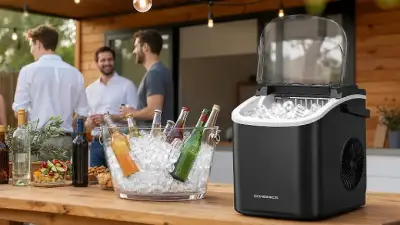 Eiswürfelmaschine von Songmics: Nachschub für die Gartenparty