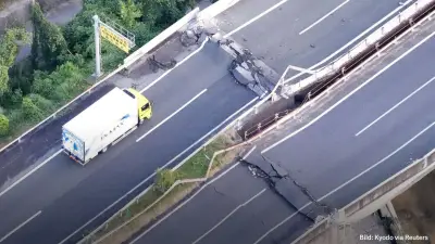 Erdbeben der Stärke 7,1 erschüttert Südjapan: 150.000 in Evakuierung