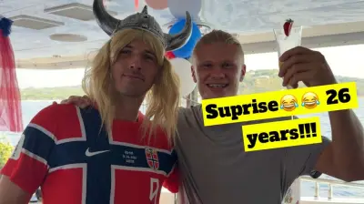 Erling Haaland feiert 24. Geburtstag mit Luxusparty auf Jacht
