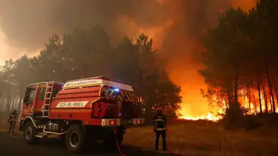 Frankreich: Fast 30.000 Menschen vor Waldbränden evakuiert