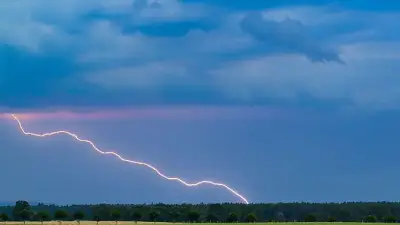 Gewitter in Brandenburg: Bisher keine größeren Einsätze oder Verletzte