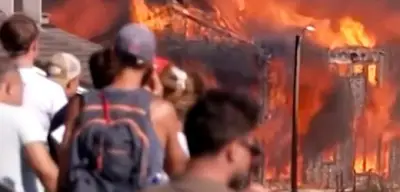 Großbrand in Norwegen: 100 Wohnungen zerstört, Augenzeugen berichten