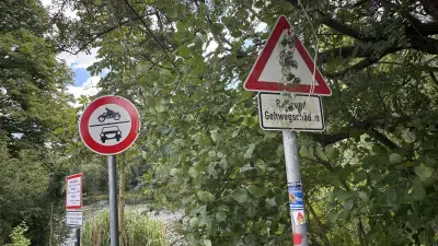 Konflikt um Alten Wiesenweg in Tegel eskaliert zwischen Bezirken