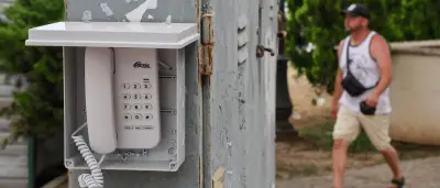Krim installiert Festnetztelefone für Notrufe wegen Stromausfällen