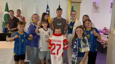 Mega-Empfang in Köln: Über 1000 Fans feiern Bosnien-WM-Helden Alajbegovic