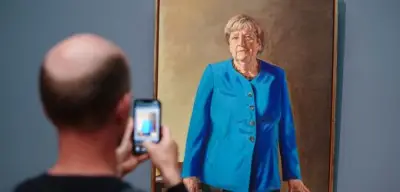 Merkel-Porträt beschert Bode-Museum 85 Prozent mehr Besucher