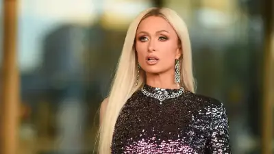 Paris Hilton überrascht Fans mit brünetten Haaren beim Kirschfest