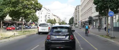 Rückbau des Pop-up-Radwegs in der Kantstraße: Start im September