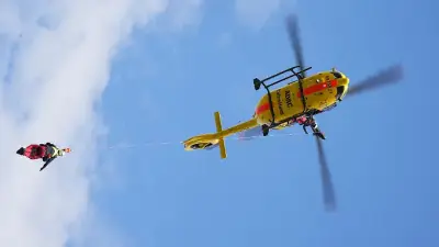 Rettungshubschrauber „Christoph 66“ startet von neuer Station in Rockenhausen