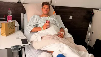 Schalke-Legende Simon Terodde bricht sich bei Rollerunfall das Bein