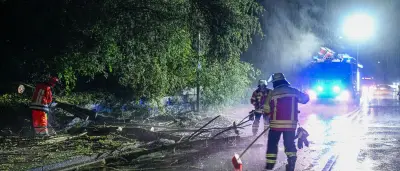 Schwere Unwetter in Baden-Württemberg: Ein Toter und zahlreiche Verletzte