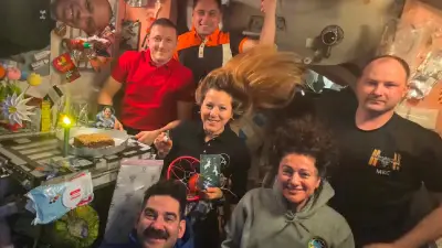 Süße Geburtstagsüberraschung für Astronautin Sophie Adenot auf der ISS
