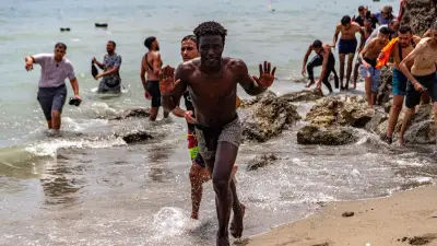 Spanien schickt Militär nach Ceuta nach Massenansturm von Migranten
