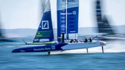 Spanier gewinnen SailGP in Portsmouth - Team Germany fast gekentert