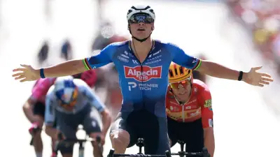 Tour de France: Van der Poel gewinnt Hitzeschlacht auf neunter Etappe