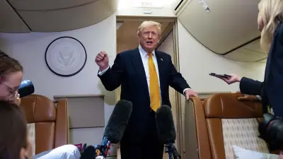 Trumps Air-Force-One-Debüt: Geschenk aus Katar aus Sicherheitsgründen am Boden
